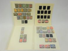 Brunei mint and used stamps including; Japanese overprints, on four album pages,