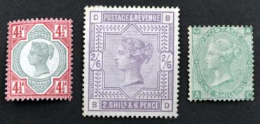 Queen Victoria mint 2/6 lilac,