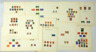 Collection of Great British Queen Victoria and later stamps including; penny reds, bantam,