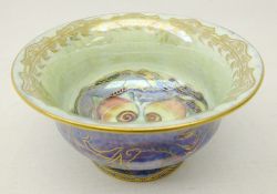 Wedgwood lustre dragon bowl, designed by Daisy Makeig Jones, no. Z4829, D11.