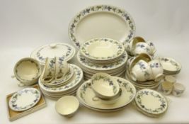 Royal Doulton 'Burgundy' pattern part dinner and tea ware,