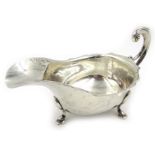Silver sauce boat by Viner's, Sheffield 1937 approx 7.