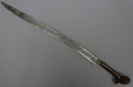 19th century Turkish sword yataghan,