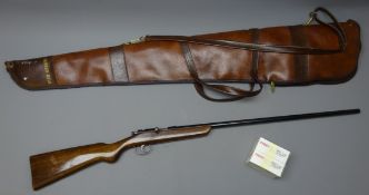 SHOTGUN CERTIFICATE REQUIRED Webley & Scott 9mm garden shot gun with 66cm barrel, serial no.
