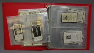 Collection of WWll German black and white Memorial cards, various ranks, 43,