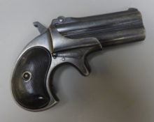 Remington .41 calibre over and under bouble barrel derringer, the 7.