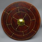 Replica Scottish Highlander's Targe by Joe Lindsay,