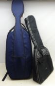 Hiscox Cello Protectorbag and a Kinsman soft guitar case (2) Condition Report