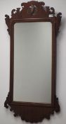 Early 20th century Chippendale style wall mirror,