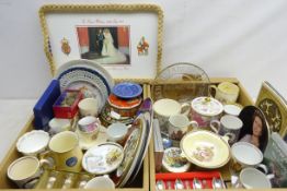 Quantity of Commemorative ware; 1910 - 1953 & Queen Elizabeth II, Harrods Queen Victoria mug,