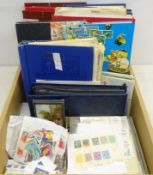 Collection of Great British and World stamps in ten albums/binders including; Australia,