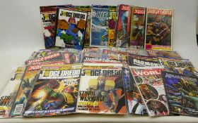 Collection of Comics including 1980s & 90s 2000AD (26),