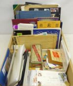 Collection of Great British and World stamps in eight albums/binders and loose including; Australia,