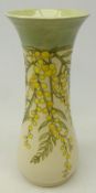 Moorcroft Wattle pattern vase, designed by Sally Tuffin,