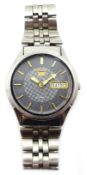 Seiko gentleman's automatic stainless steel wristwatch, 6309-7320, case no 531896,