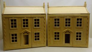 Two Plan Toys Dolls houses, W63cm x H72cm (2) Condition Report <a href='//www.