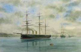 'Ironclads' - Steam Ship Portrait,