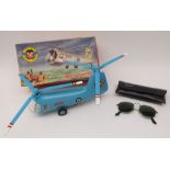 Marx 'Air Sea Rescue Service' mechanical toy helicopter,