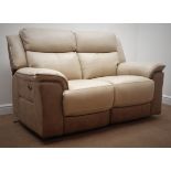 Three seat reclining sofa,