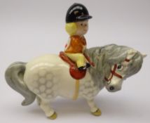 John Beswick Norman Thelwell figure 'Angel on Horseback',