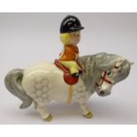 John Beswick Norman Thelwell figure 'Angel on Horseback',