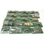 Collection of Diecast Military Tanks,