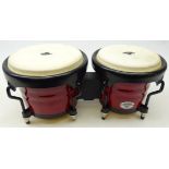 Black Rat Bongo Drums, L44cm Condition Report <a href='//www.davidduggleby.