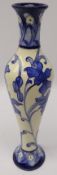 Moorcroft Pottery vase decorated in the 'Australian Orchid' pattern designed by Kerry Goodwin,