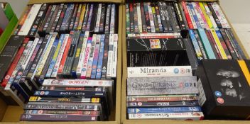 Large selection of DVD's including Game of Thrones The complete first & Second Seasons,