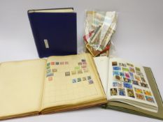 Collection of Queen Victoria and later Great British and World stamps including; 1d reds,