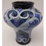 Moorcroft 'Forget Me Not' pattern vase, designed by Kerry Goodwin, 2011,