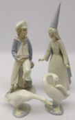 Lladro Fairy figurine, H27.