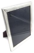Silver rectangluar photograph frame by Carr's of Sheffield Ltd 1998 30cm x 25cm Condition