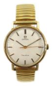 Omega Geneve 9ct gold manual wind wristwatch 1970 no 32639372 3.