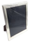 Silver rectangluar photograph frame by Carr's of Sheffield Ltd 1998 30cm x 25cm Condition
