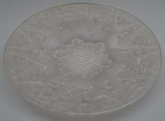 1920's/ 30's French glass dish by Pierre D'Avesn,