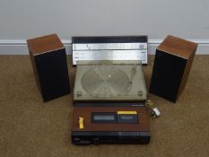 Bang & Olufsen of Denmark - Beocord 1100 cassette deck, Beomaster 1200 tuner amp,