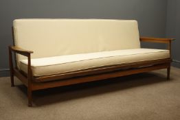 George Fejer and Eric Pamphilon for Guy Rogers - 'Manhattan' teak framed day bed settee,