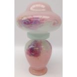 Monart glass table lamp,