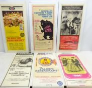 Six original lithographic film posters comprising 'The Night They Raided Minsky's',