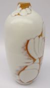 Swedish Upsala Ekeby shell vase designed by Anna-Lisa Thomson,