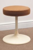 1960s 'Erzeugnis Lusch' circular stool, stamped underneath,