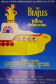 The Beatles Yellow Submarine (1999) World Tour British double sided poster,
