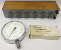 Cropico Type RBB6 Resistance Box with six dials, L45cm,