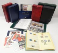 Collection of FDCs and presentation packs including;