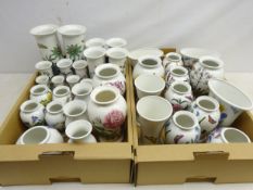 Quantity of Portmeirion 'Botanic Garden' vases,