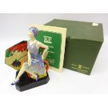 Kevin Francis limited edition ceramic figure 'Tea with Clarice Cliff', modelled by Andy Moss,