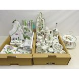 Portmeirion 'Botanic Garden' and similar tea, coffee and other tableware including aprons,