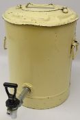 Vintage enamel tea urn, H38cm Condition Report <a href='//www.davidduggleby.