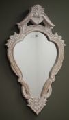 Ornate framed shaped mirror, W37cm, H64cm Condition Report <a href='//www.